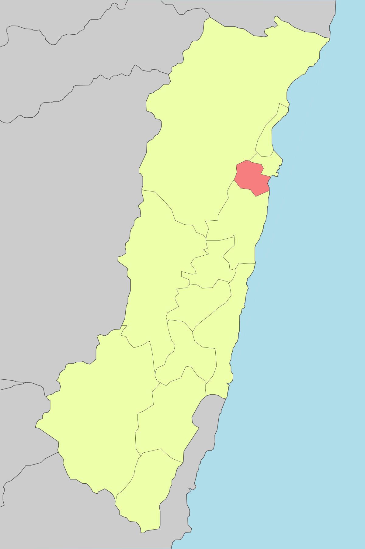 Карта хуалянь Тајван