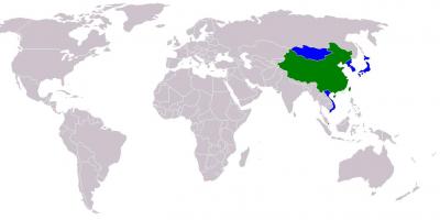 Тајван мапи у кинеској верзији